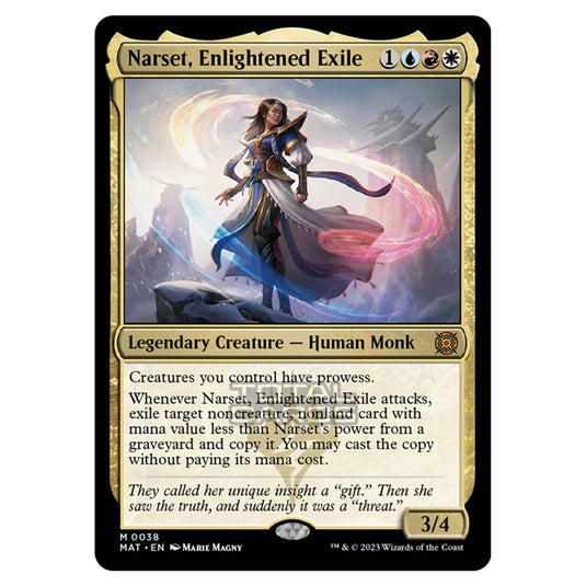 Magic The Gathering - March of the Machine - The Aftermath - Narset Enlightened Exile - 0038