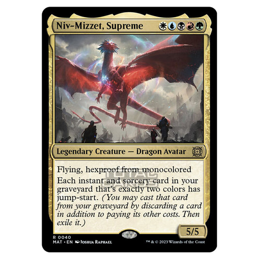 Magic The Gathering - March of the Machine - The Aftermath - Niv-Mizzet Supreme - 0040