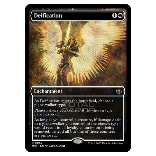 Magic The Gathering - March of the Machine - The Aftermath - Deification (Showcase Card)  - 0052
