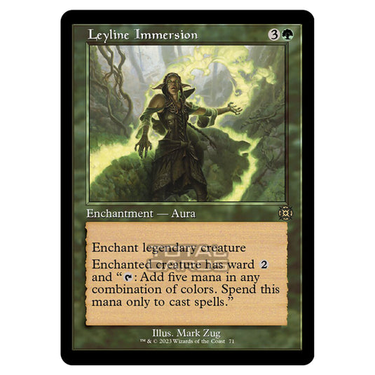 Magic The Gathering - March of the Machine - The Aftermath - Leyline Immersion (Showcase Card)  - 0071