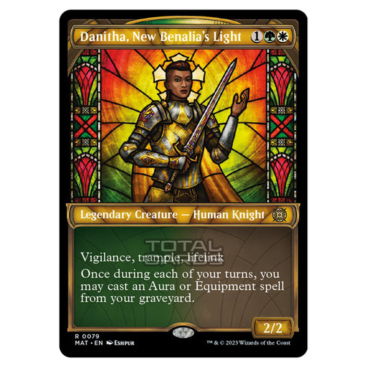 Magic The Gathering - March of the Machine - The Aftermath - Danitha New Benalias Light (Showcase Card)  - 0079