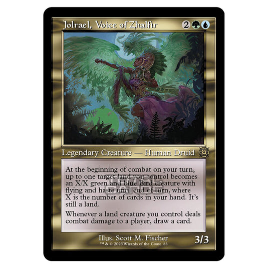 Magic The Gathering - March of the Machine - The Aftermath - Jolrael Voice of Zhalfir (Showcase Card)  - 0083