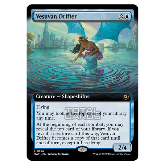 Magic The Gathering - March of the Machine - The Aftermath - Vesuvan Drifter (Extended Art Card)  - 0156