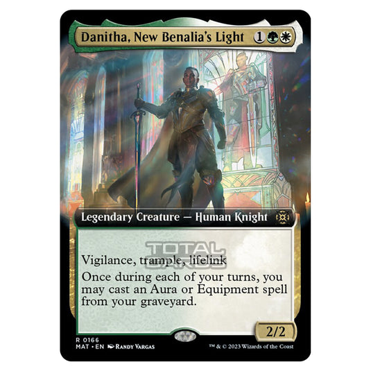 Magic The Gathering - March of the Machine - The Aftermath - Danitha New Benalias Light (Extended Art Card)  - 0166