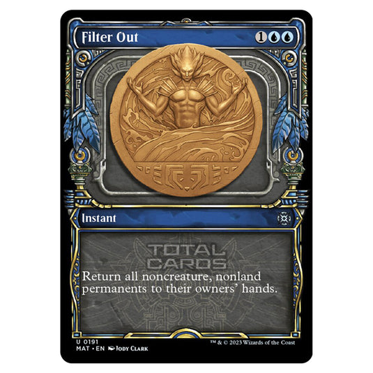 Magic The Gathering - March of the Machine - The Aftermath - Filter Out (Halo Foil Card)  - 0191