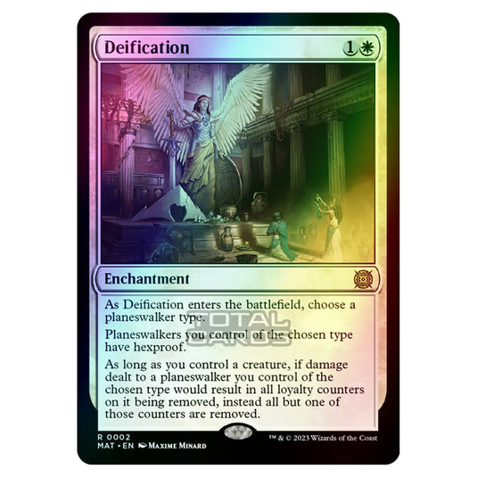 Magic The Gathering - March of the Machine - The Aftermath - Deification - 0002 (Foil)