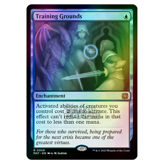 Magic The Gathering - March of the Machine - The Aftermath - Training Grounds - 0009 (Foil)