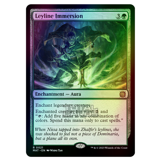 Magic The Gathering - March of the Machine - The Aftermath - Leyline Immersion - 0021 (Foil)