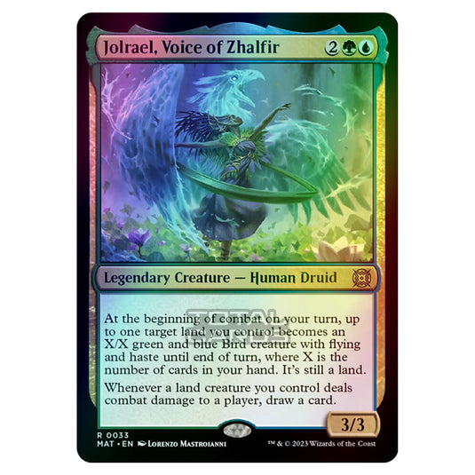 Magic The Gathering - March of the Machine - The Aftermath - Jolrael Voice of Zhalfir - 0033 (Foil)