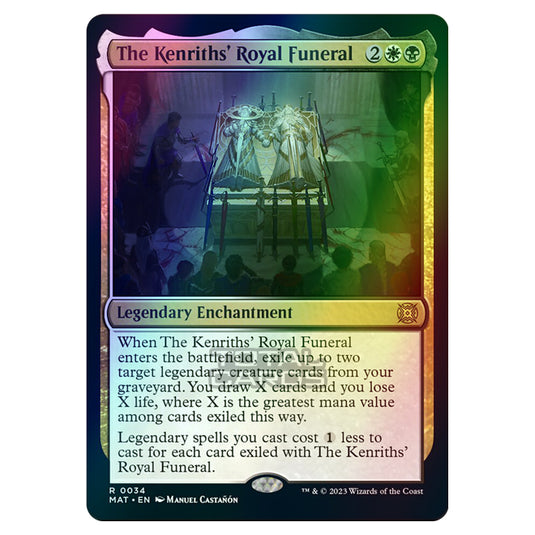 Magic The Gathering - March of the Machine - The Aftermath - The Kenriths Royal Funeral - 0034 (Foil)