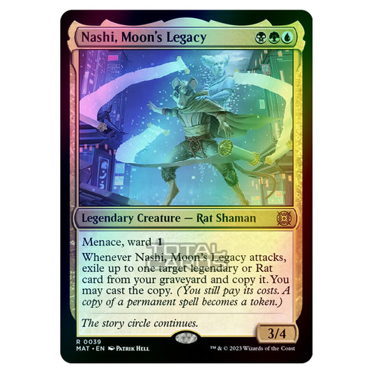 Magic The Gathering - March of the Machine - The Aftermath - Nashi Moons Legacy - 0039 (Foil)