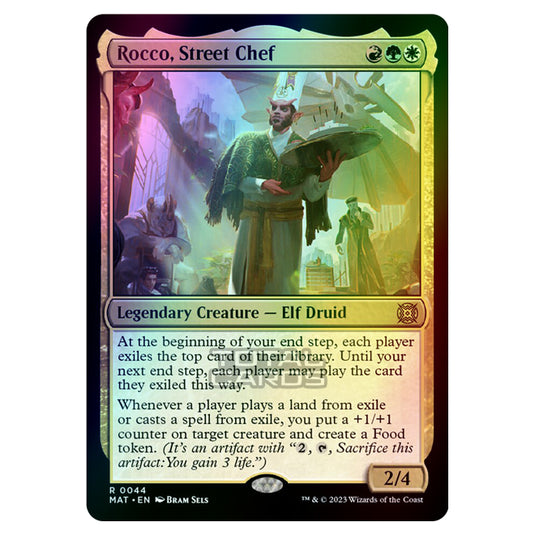 Magic The Gathering - March of the Machine - The Aftermath - Rocco Street Chef - 0044 (Foil)