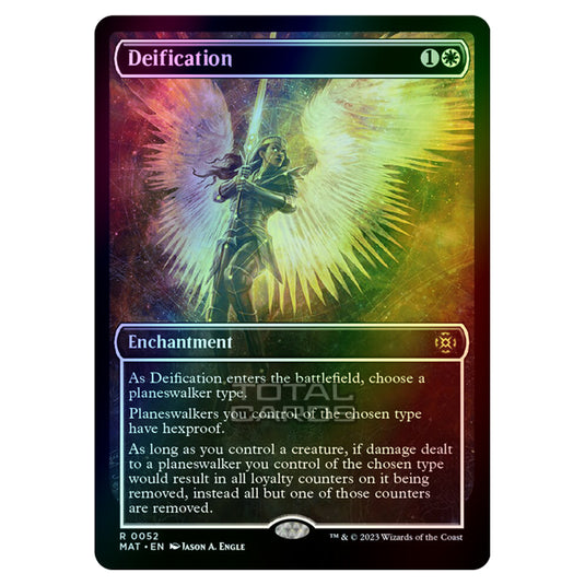 Magic The Gathering - March of the Machine - The Aftermath - Deification (Showcase Card)  - 0052 (Foil)