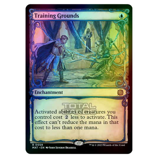 Magic The Gathering - March of the Machine - The Aftermath - Training Grounds (Showcase Card)  - 0059 (Foil)