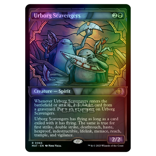 Magic The Gathering - March of the Machine - The Aftermath - Urborg Scavengers (Showcase Card)  - 0065 (Foil)