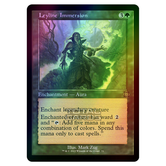 Magic The Gathering - March of the Machine - The Aftermath - Leyline Immersion (Showcase Card)  - 0071 (Foil)