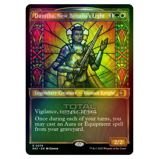 Magic The Gathering - March of the Machine - The Aftermath - Danitha New Benalias Light (Showcase Card)  - 0079 (Foil)