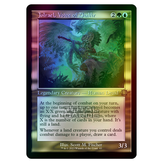 Magic The Gathering - March of the Machine - The Aftermath - Jolrael Voice of Zhalfir (Showcase Card)  - 0083 (Foil)