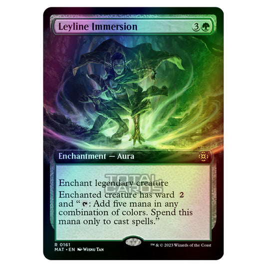 Magic The Gathering - March of the Machine - The Aftermath - Leyline Immersion (Extended Art Card)  - 0161 (Foil)