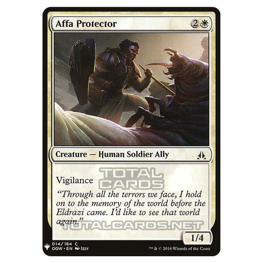 Magic The Gathering - Mystery - Affa Protector - 12/1694