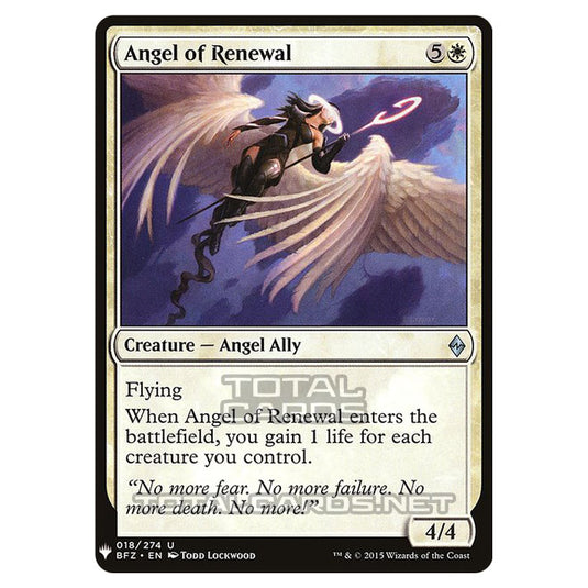 Magic The Gathering - Mystery - Angel of Renewal - 20/1694