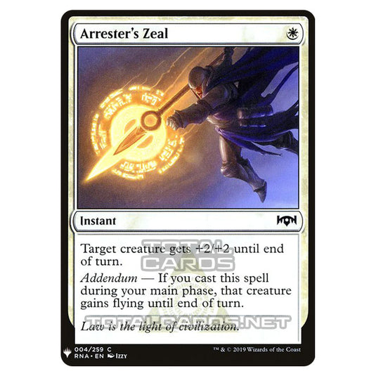 Magic The Gathering - Mystery - Arrester's Zeal - 27/1694