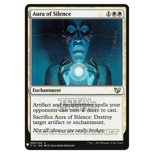 Magic The Gathering - Mystery - Aura of Silence - 29/1694