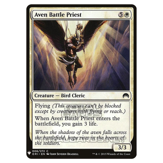 Magic The Gathering - Mystery - Aven Battle Priest - 30/1694