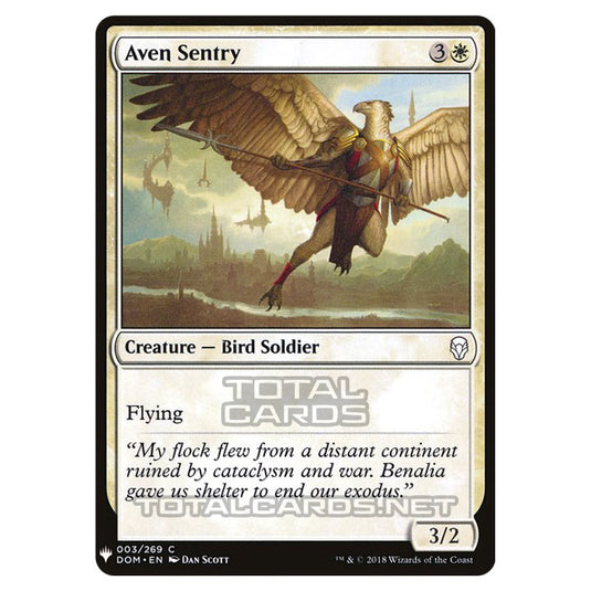 Magic The Gathering - Mystery - Aven Sentry - 31/1694