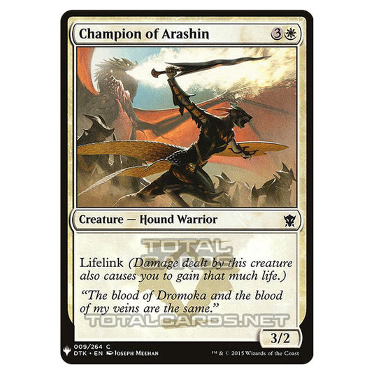 Magic The Gathering - Mystery - Champion of Arashin - 52/1694