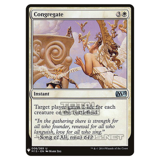 Magic The Gathering - Mystery - Congregate - 60/1694