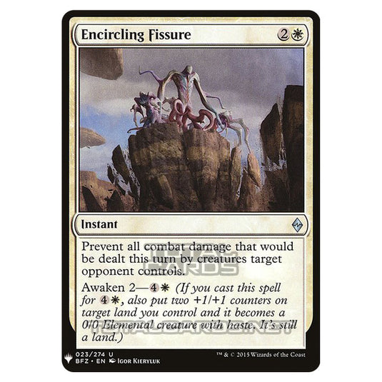 Magic The Gathering - Mystery - Encircling Fissure - 92/1694