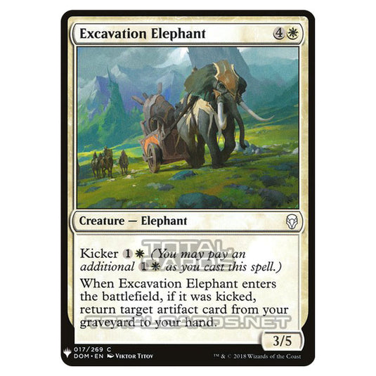 Magic The Gathering - Mystery - Excavation Elephant - 98/1694