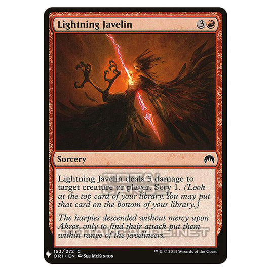 Magic The Gathering - Mystery - Lightning Javelin - 1002/1694