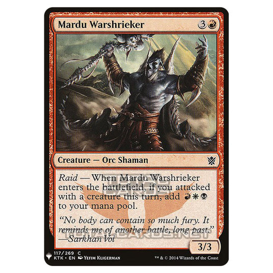 Magic The Gathering - Mystery - Mardu Warshrieker - 1008/1694