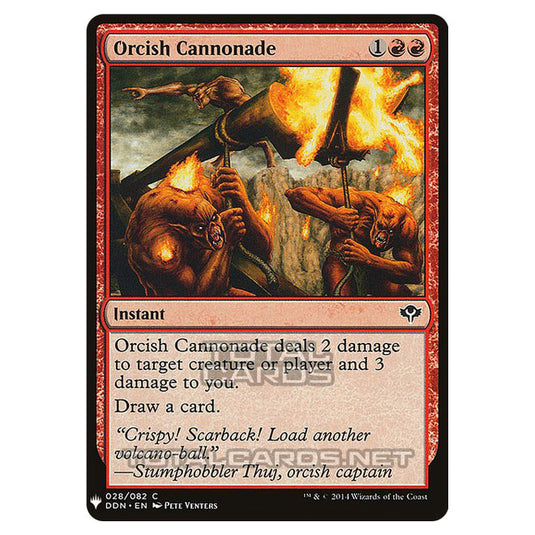 Magic The Gathering - Mystery - Orcish Cannonade - 1021/1694