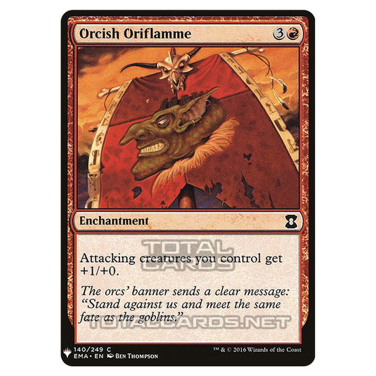 Magic The Gathering - Mystery - Orcish Oriflamme - 1022/1694