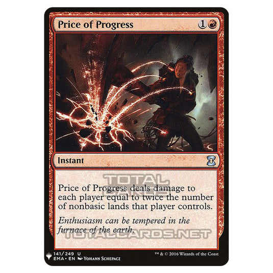 Magic The Gathering - Mystery - Price of Progress - 1026/1694