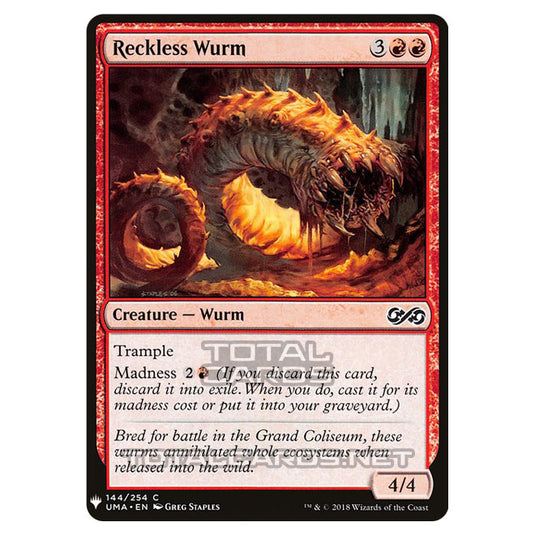 Magic The Gathering - Mystery - Reckless Wurm - 1036/1694