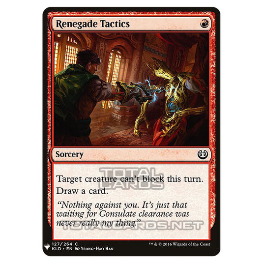 Magic The Gathering - Mystery - Renegade Tactics - 1040/1694