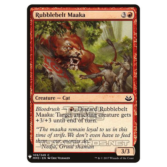 Magic The Gathering - Mystery - Rubblebelt Maaka - 1044/1694