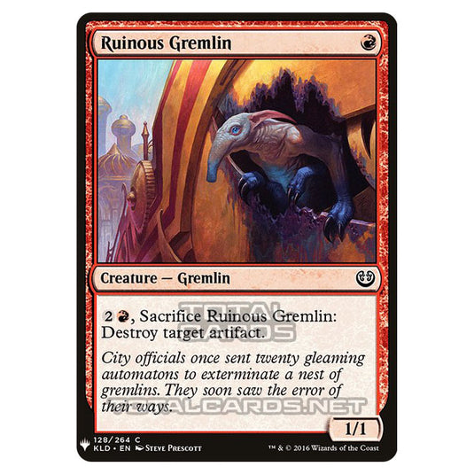 Magic The Gathering - Mystery - Ruinous Gremlin - 1045/1694