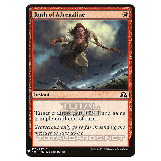 Magic The Gathering - Mystery - Rush of Adrenaline - 1048/1694