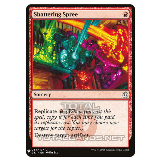 Magic The Gathering - Mystery - Shattering Spree - 1056/1694