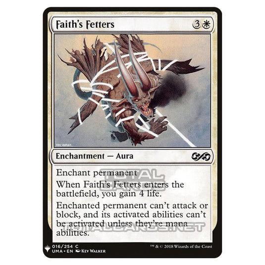 Magic The Gathering - Mystery - Faith's Fetters - 105/1694