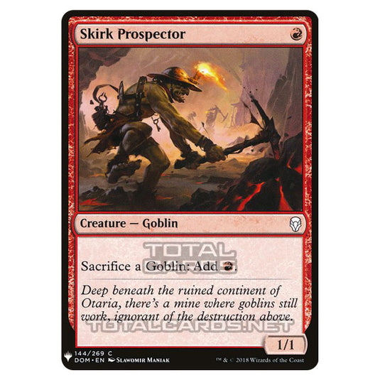 Magic The Gathering - Mystery - Skirk Prospector - 1060/1694