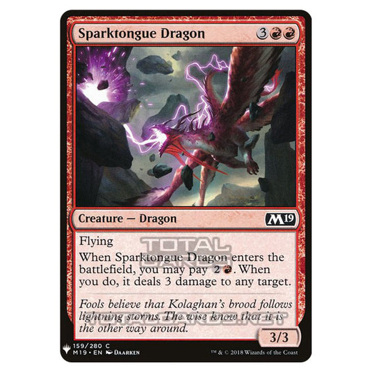 Magic The Gathering - Mystery - Sparktongue Dragon - 1065/1694