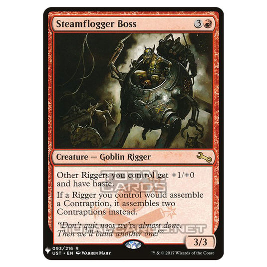 Magic The Gathering - Mystery - Steamflogger Boss - 1069/1694