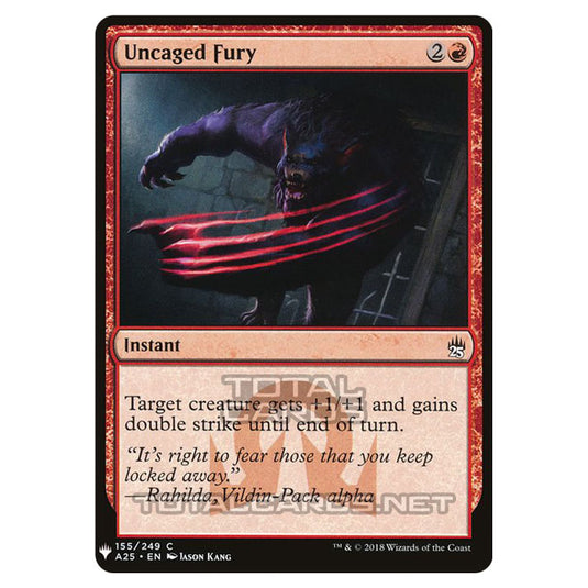 Magic The Gathering - Mystery - Uncaged Fury - 1087/1694