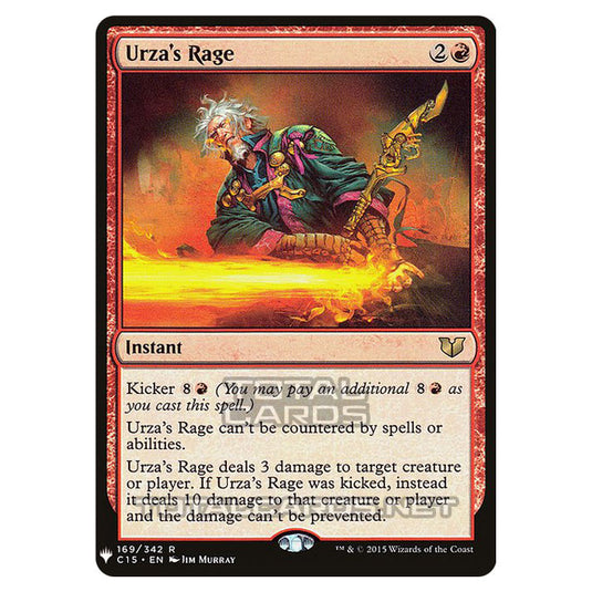 Magic The Gathering - Mystery - Urza's Rage - 1089/1694